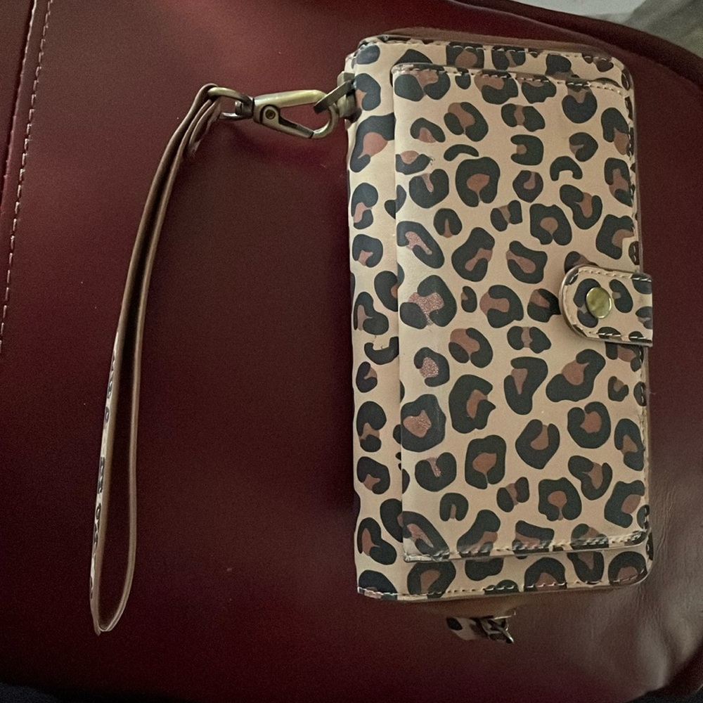 Leopard wallet